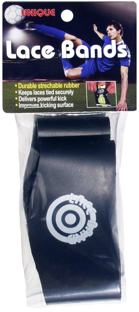 Unique Sports Set of 2 Rubber Lace Bands Cleat Lace Covers, Black eBay